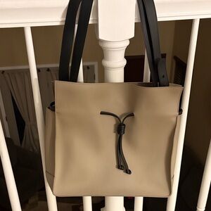 Von Holzhausen Tan Tote Bag